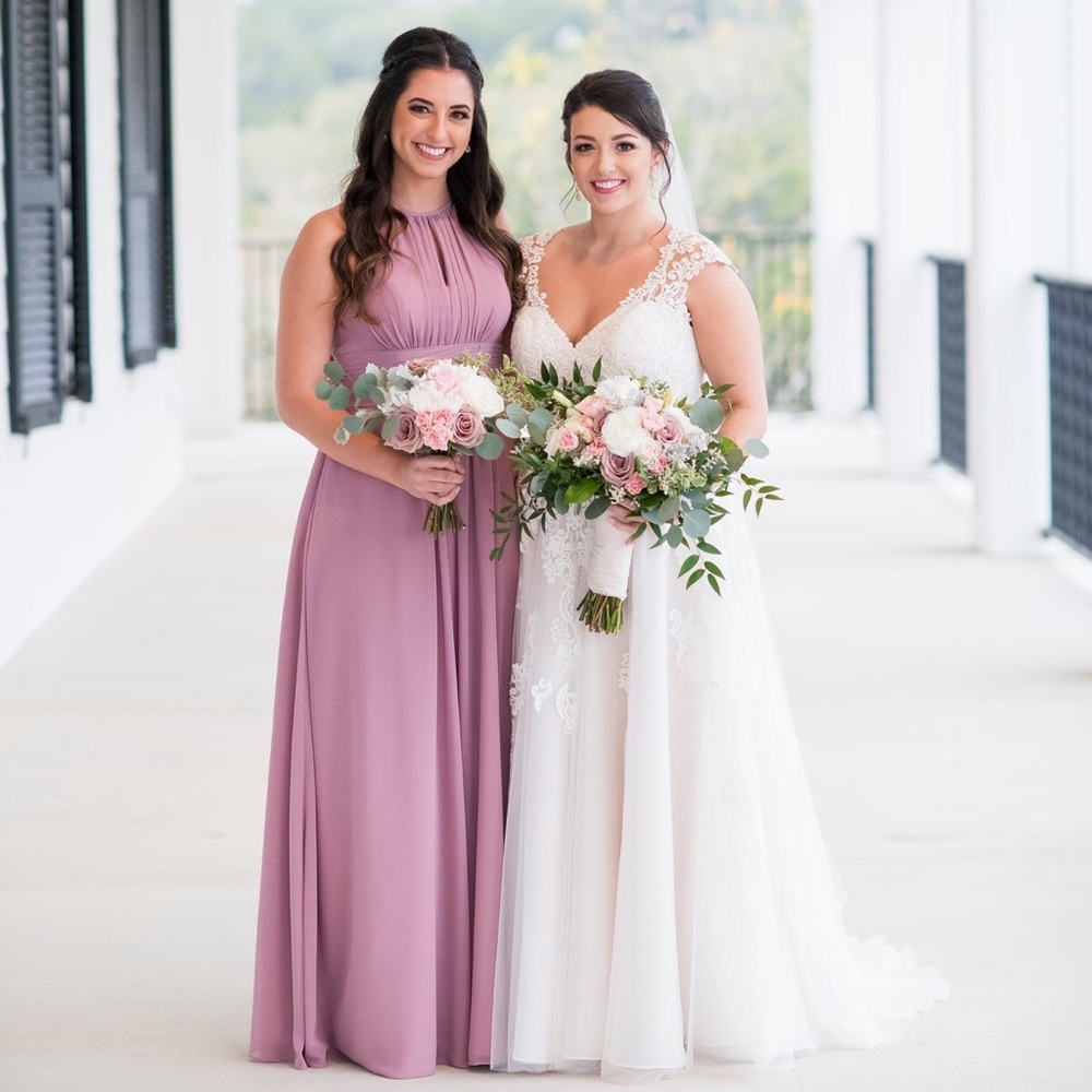 Azazie Bonnie Bridesmaids Dress Vintage Mauve